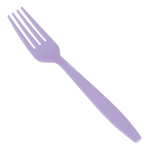 Lavender Purple color option for Colorware Plastic Fork