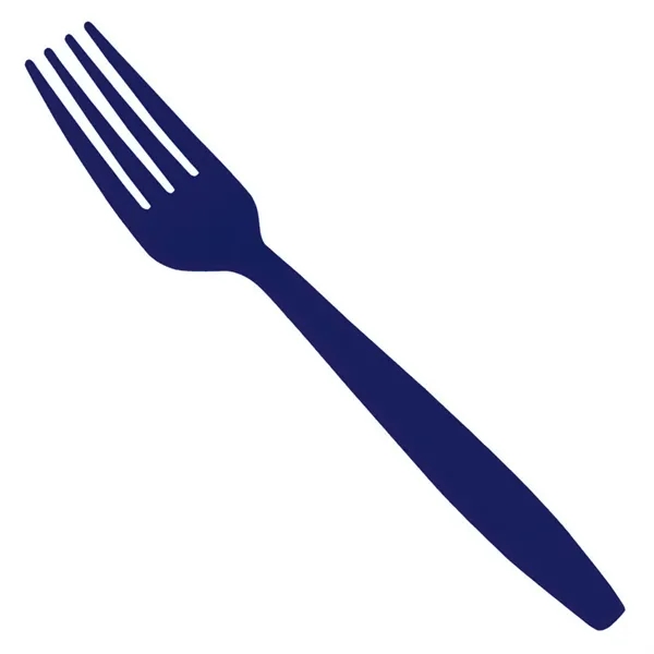 Navy Blue color option for Colorware Plastic Fork