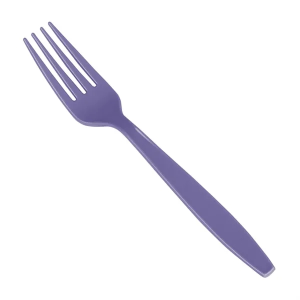 Purple color option for Colorware Plastic Fork