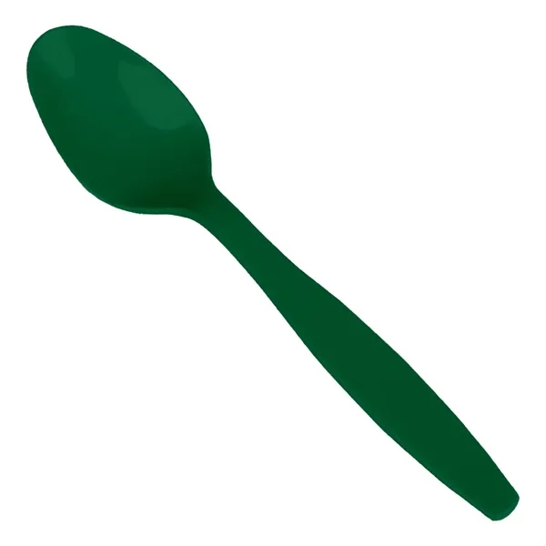 Hunter Green color option for Colorware Plastic Spoon