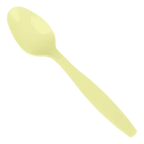 Ivory White color option for Colorware Plastic Spoon