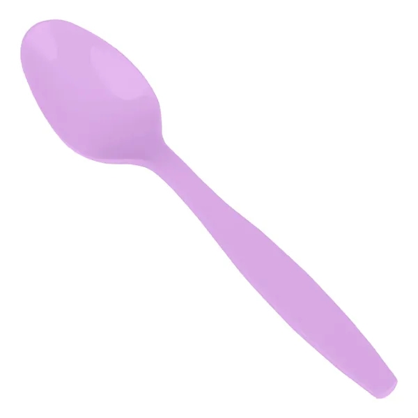 Lavender Purple color option for Colorware Plastic Spoon