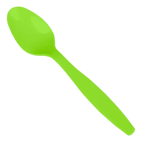 Lime Green color option for Colorware Plastic Spoon