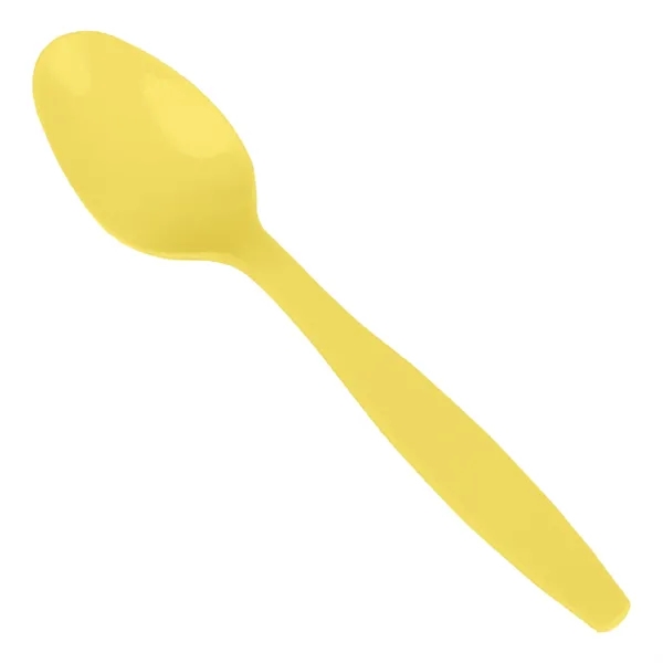 Mimosa Yellow color option for Colorware Plastic Spoon