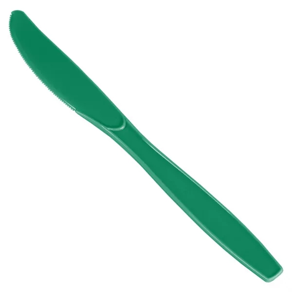 Emerald Green color option for Colorware Plastic Knife