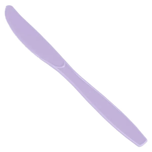 Lavender Purple color option for Colorware Plastic Knife