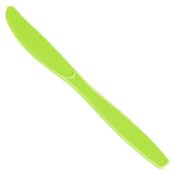 Lime Green color option for Colorware Plastic Knife