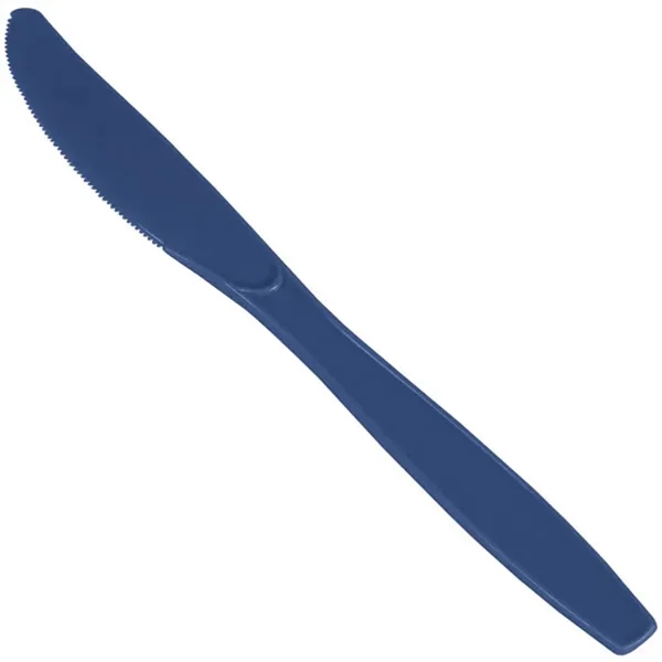 Navy Blue color option for Colorware Plastic Knife