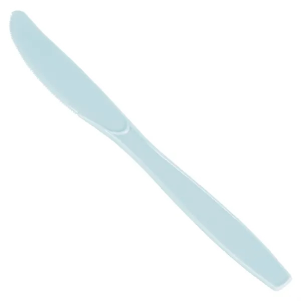 Pastel Blue color option for Colorware Plastic Knife