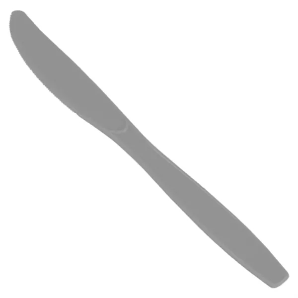 Silver Gray color option for Colorware Plastic Knife