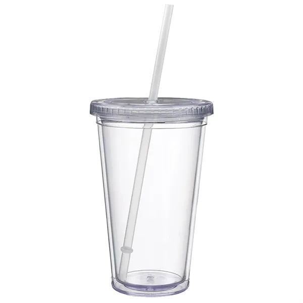 Clear color option for 16 Oz. Insulated Tumbler
