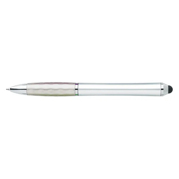 Champagne/ Black Ink color option for Tev Silver Stylus Pen