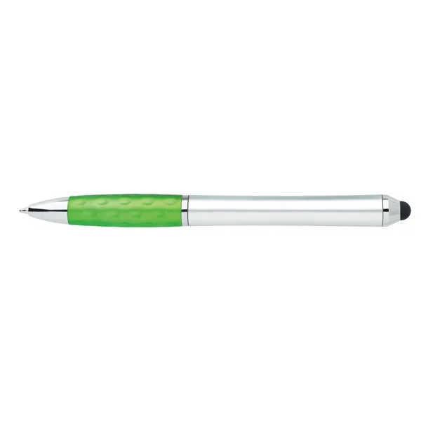Lime/Black Ink color option for Tev Silver Stylus Pen