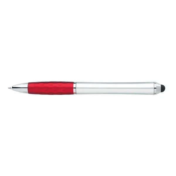 Red/Black Ink color option for Tev Silver Stylus Pen
