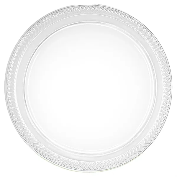Clear color option for 7" Colorware Plastic Plate