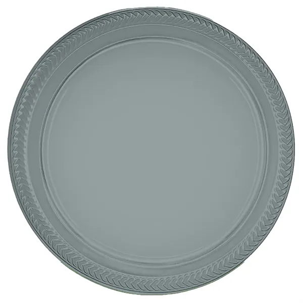 Silver Gray color option for 7" Colorware Plastic Plate