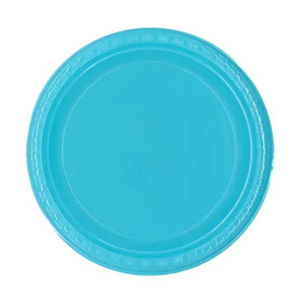 Bblue color option for 9" Colorware Plastic Plate