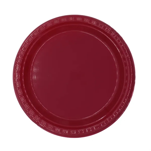 Burg color option for 9" Colorware Plastic Plate