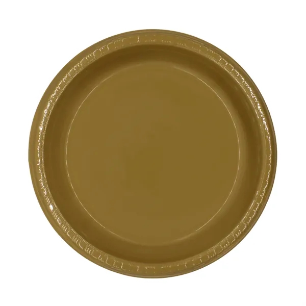 Gold color option for 9" Colorware Plastic Plate