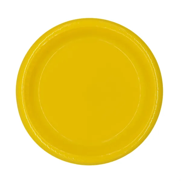 Orang color option for 9" Colorware Plastic Plate