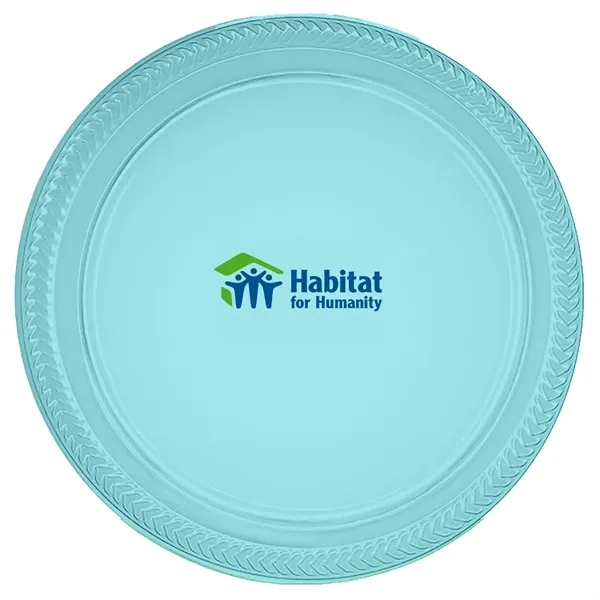 Pblue color option for 9" Colorware Plastic Plate