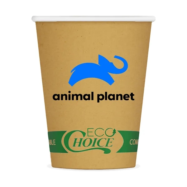 Kraft Brown color option for 12 Oz. Kraft Paper Cup