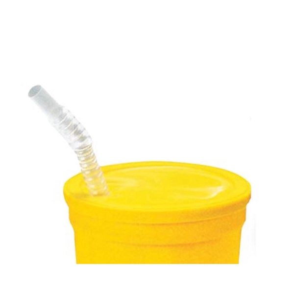 Clear color option for Clear Stadium Cup Straw (10")