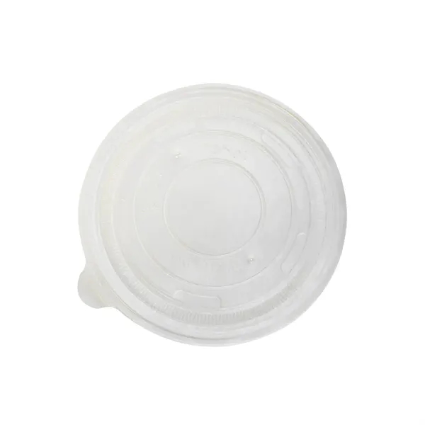 Clear color option for 16 Oz. Paper Food Container Flat Lid