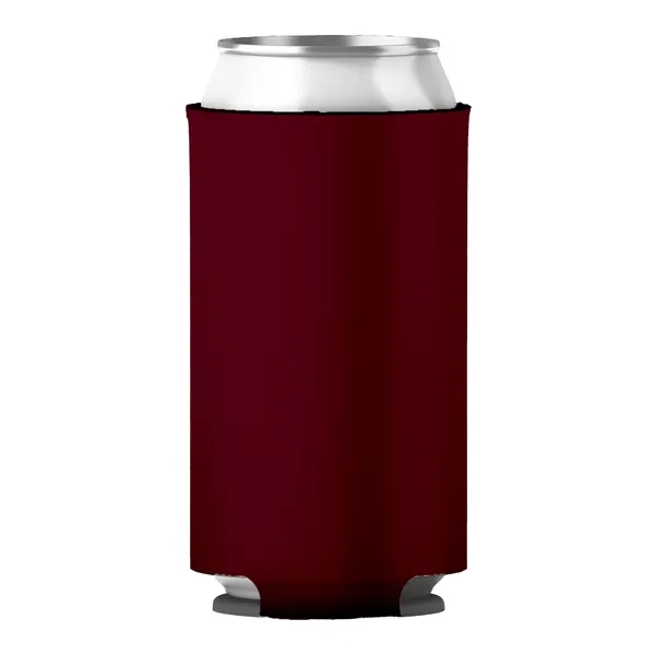 Burgundy color option for Foam Slim Can Coolie