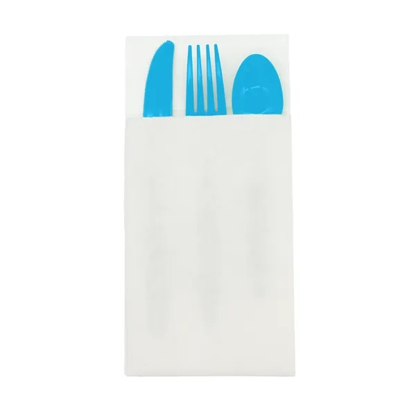 Bermuda Blue color option for Pocket Napkin Set