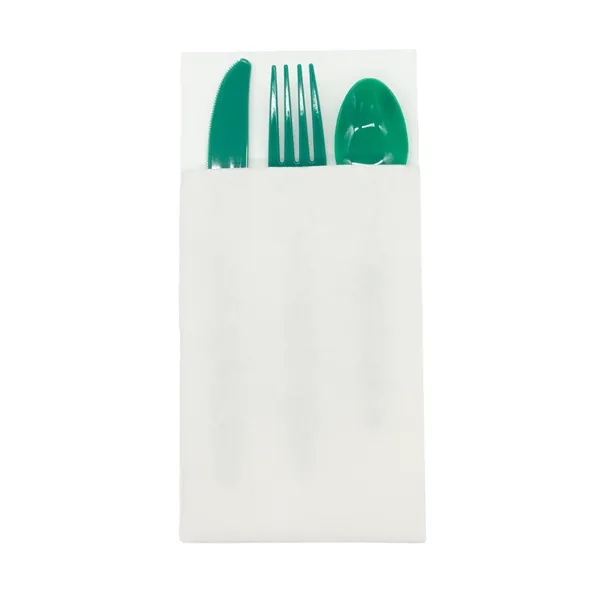 Emerald Green color option for Pocket Napkin Set