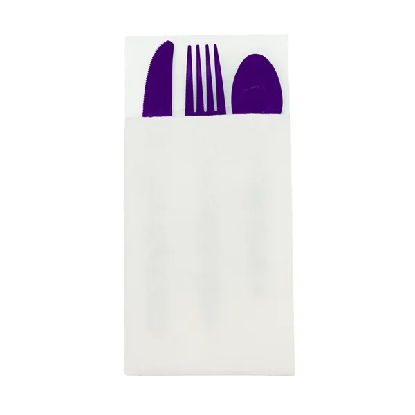 Purple color option for Pocket Napkin Set
