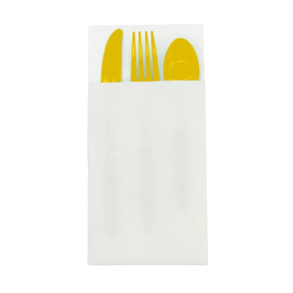 School Bus Yellow color option for Pocket Napkin Set