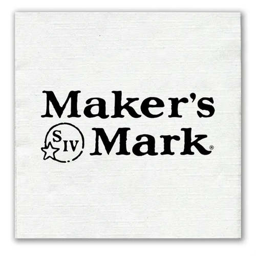 Main photo of 1 Ply White Beverage Napkin   Linen Embossed, Fsc Certified
