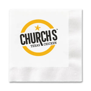 Photo of 1 Ply White Luncheon Napkin, Fsc Certified   High Line
