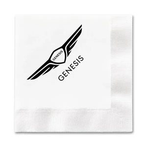 Photo of 2 Ply White Beverage Napkin, Fsc Certified   High Line
