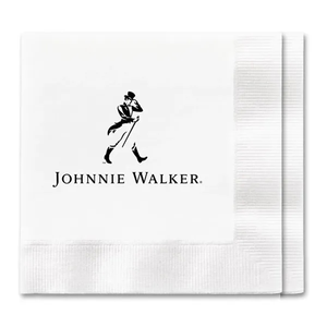 Photo of 3 Ply White Beverage Promo Napkin, Fsc Certified   High Line
