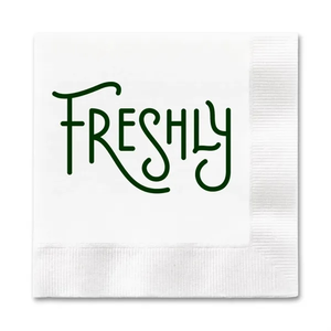 Photo of 3 Ply White Dinner Napkin 1/4 Fold, Fsc Certified High Line