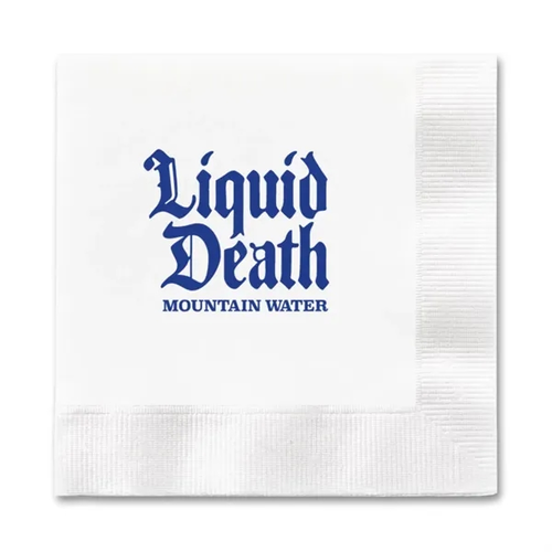 Main photo of 3 Ply White Beverage Napkin, Fsc Certified