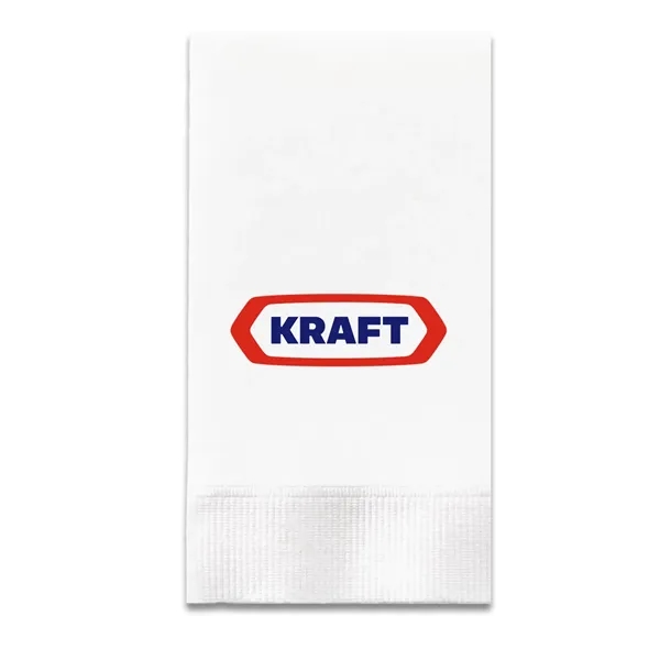 White color option for 3 Ply White Dinner Napkin   1/8 Fold, Fsc Certified