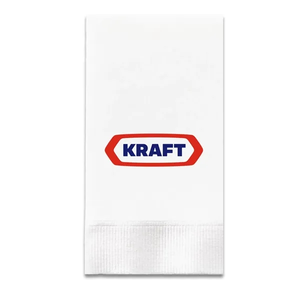 Photo of 3 Ply White Dinner Napkin   1/8 Fold, Fsc Certified