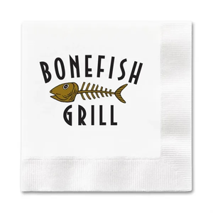 Photo of 1 Ply White Luncheon Napkin, Digital, Fsc Certified