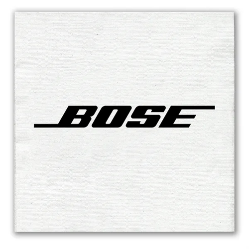 Main photo of Foil Stamped 1 Ply White Beverage Napkin, Linen Emboss, Fsc