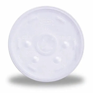 Photo of 10 Oz. Foam Cup Straw Slotted Lid