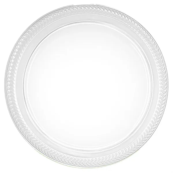 Clear color option for 10.25" Colorware Plastic Plate