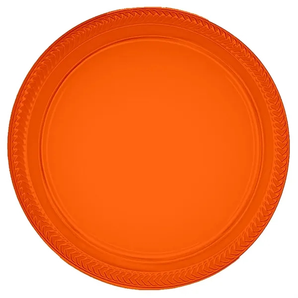Sunkissed Orange color option for 10.25" Colorware Plastic Plate