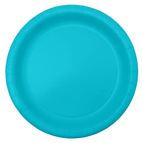 Bermuda Blue color option for 9" Colorware Paper Plate