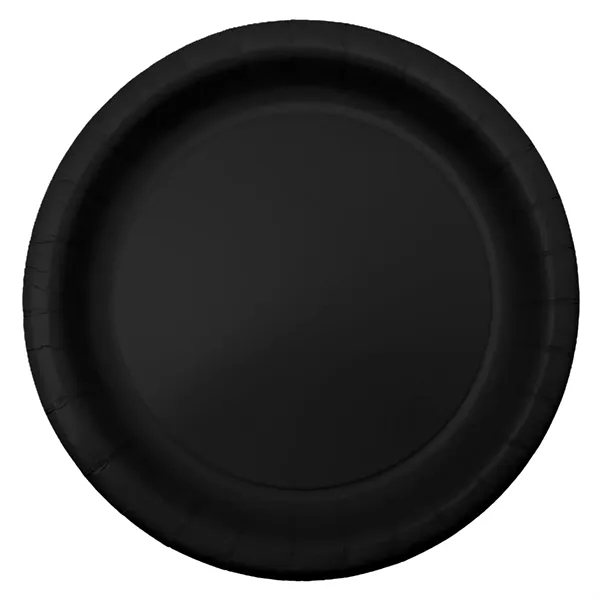 Black Velvet color option for 9" Colorware Paper Plate