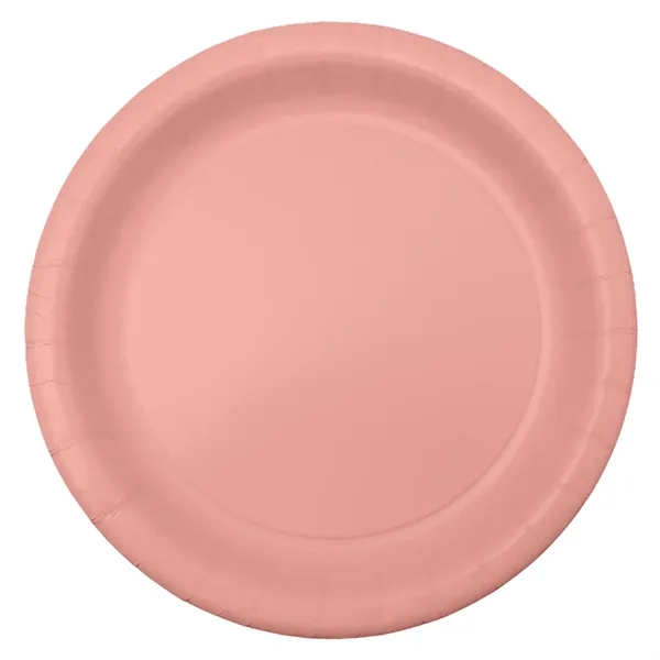 Classic Pink color option for 9" Colorware Paper Plate