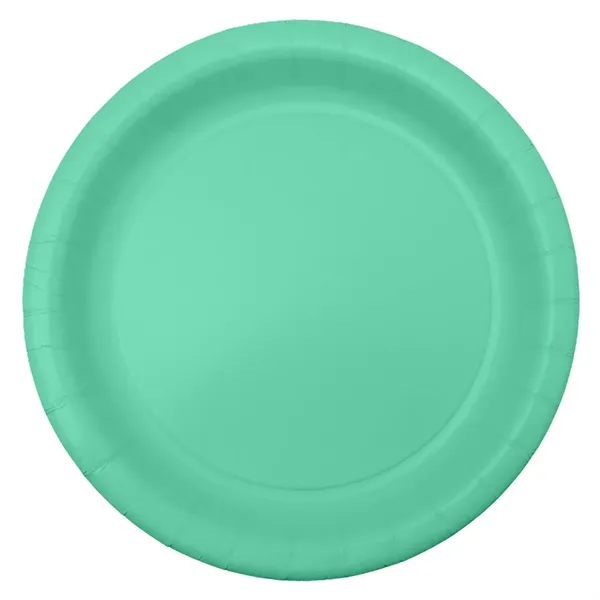 Fresh Mint Green color option for 9" Colorware Paper Plate